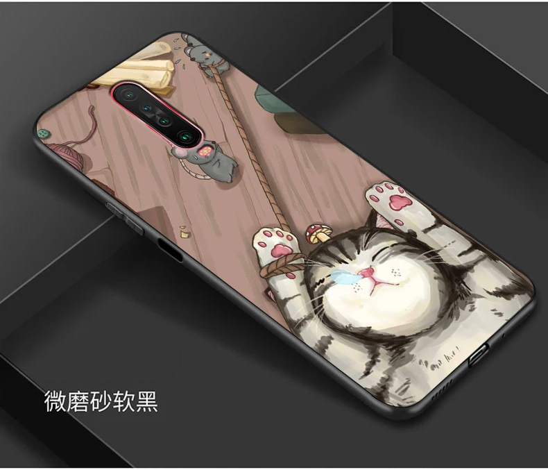 02 Чехол для Xiaomi Redmi K30, Мягкий ТПУ силиконовый Модный чехол для Xiaomi Redmi K30 Pro 5G, задняя крышка для телефона Redmi K30 k 30 Coque - Цвет: 02