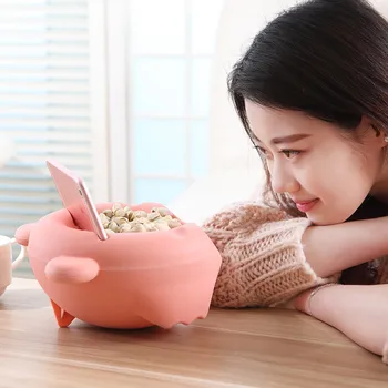 

Cosmetic Box Cute Snacks Storage Box PP Container Desktop Kitchen Bathroom Shelving Cosmetic Box Portable Holder