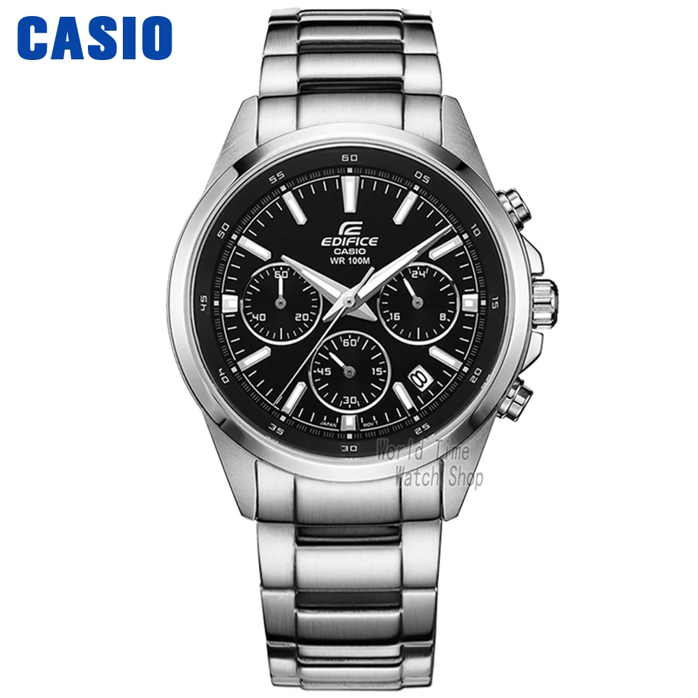 Casio Watch Edifice часы мужские топ Марка Luxury set кварцевые спортивные часы 100м Водонепроницаемый Световой Хронограф мужские часы F1 Racing Element Военные наручные часы relogio masculino reloj hombre erkek kol - Цвет: EFR527D1A-1