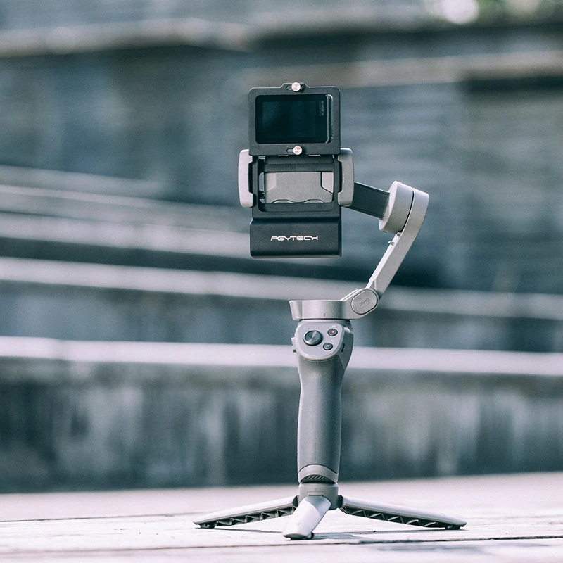 PGYTECH для DJI Osmo Mobile 3 стабилизатор шарнирный адаптер переключатель Gopro Hero 7 OSMO Feiyu Zhiyun