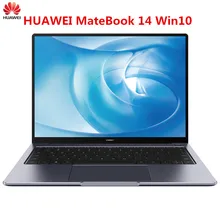 Ноутбук HUAWEI MateBook 14 дюймов с 8-ми ядерным процессором i7-8565U 4,6 ГГц 8 Гб ОЗУ 512 ГБ SSD 2160x1440 дисплей MX250 win10