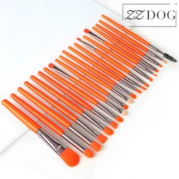

ZZDOG 20pcs Professional Eyeshadow Brush Set High-Quality Eye details Makeup Brushes Natural Hair Cosmetic Tools For Foundation