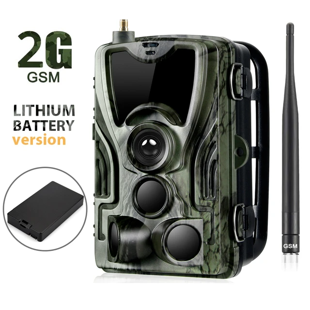 Caméra de Chasse HC-801LTE avec Batterie Lithium 5000mAh Batterie Lithium  photo MMS SMTP SMS :  , camera de chasse