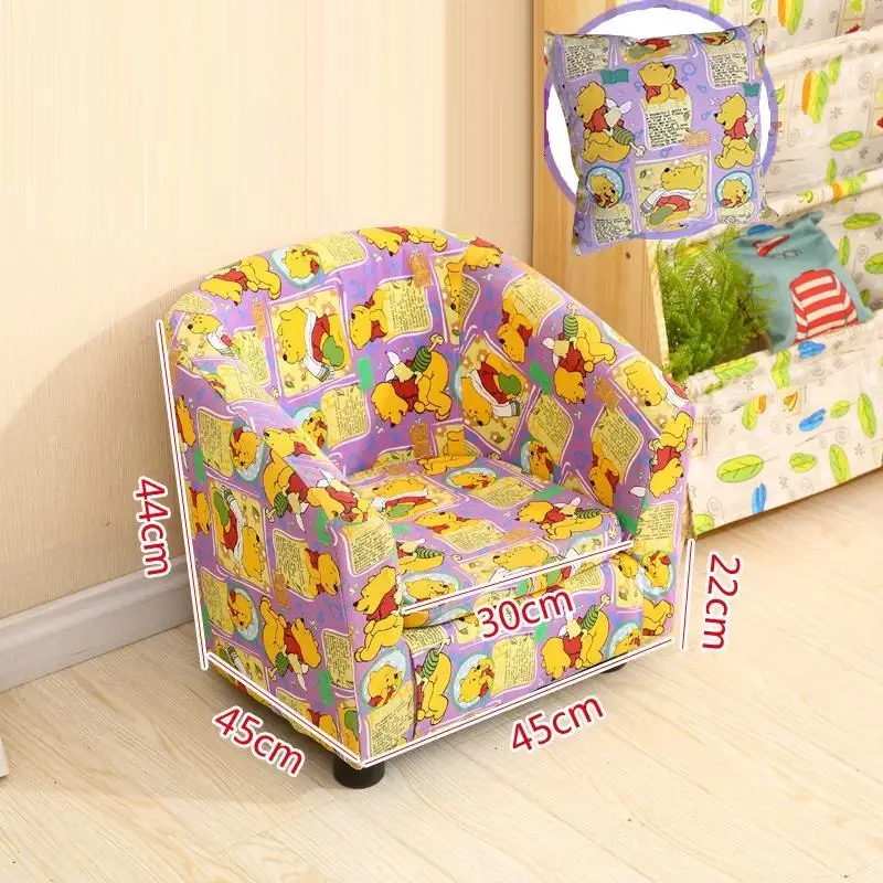 Маленький диван Cameretta Bimbi Kindersofa для отдыха в спальню, кресло принцессы, детское Спальное кресло, детский диван - Цвет: MODEL R
