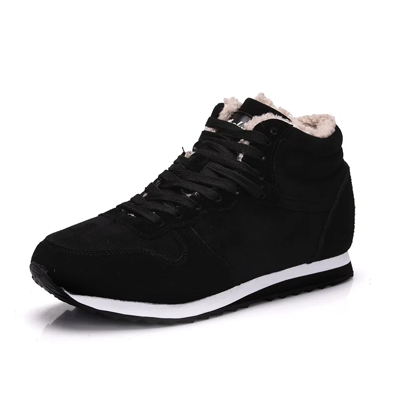 winter men's sports shoes comfortable warm casual booties