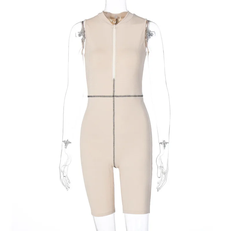 zipper playsuit women17