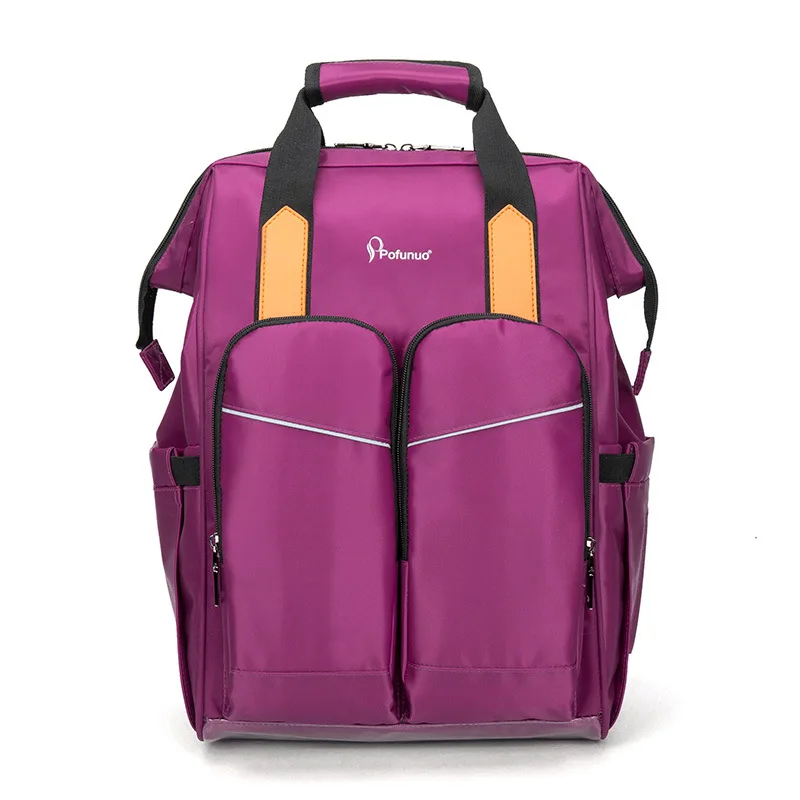 New Customized Mother Backpack Mommy Travel Backpack Multifunctional Waterproof Diaper Bag Mother Backpack Baby Stroller Bag