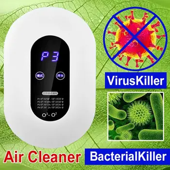 

CNPlug Air Cleaner Sterilizer Antibacterial Odor Removal Ozone Disinfection Machine Home Negative Ion Sterilization Air Purifier