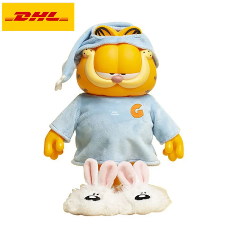 11 "пижамы Ver мультфильм кошки модный тренд Kawaii украшения праздничный подарок ПВХ фигурка Коллекционная модель игрушки коробка 30 см V1216