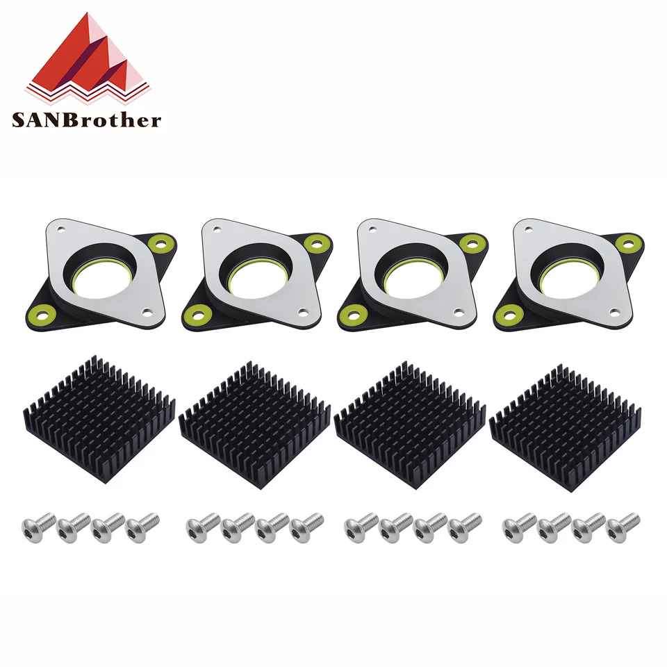 

Амортизатор шагового двигателя NEMA 17 42, резиновый, с радиатором