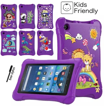 

Tablet Case for Amazon Fire 7 (5th Gen 2015)/(7th Gen 2017)/(9th Gen 2019) Shockproof EVA Held Stand Case Cover Protecter Shell