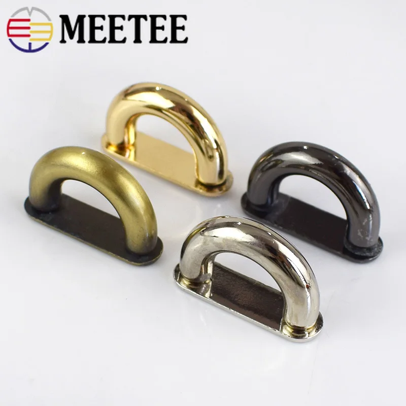 Металлическая D образная Пряжка Meetee 5/10 шт. 13 мм соединение из сплава для обуви