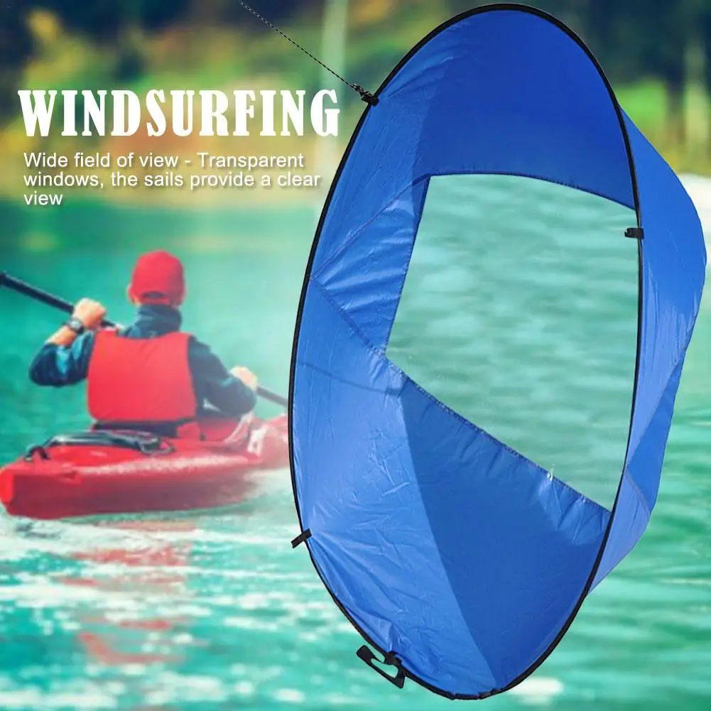 42 "Portable Kayak Sail Wind Paddle For Kayak Canoe Windsurf 