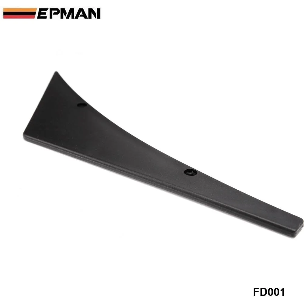4x Universal Fit Front Car Style Front Bumper Lip Diffuser/Canard/Splitter EP-FD001