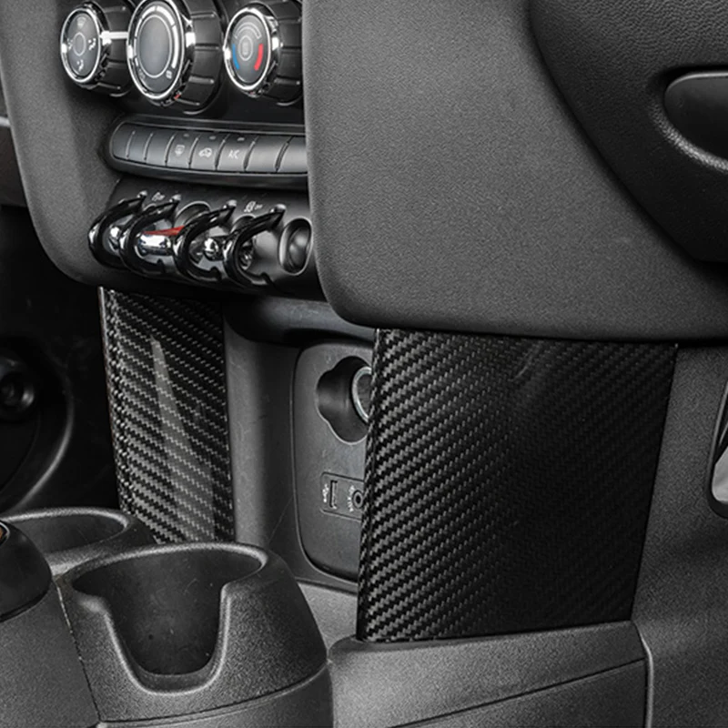 Защитная крышка из углеродного волокна для MINI Cooper F54 F55 F56 F57 F60 автомобильные аксессуары интерьерный декоративный автомобильный стикер автоклеи
