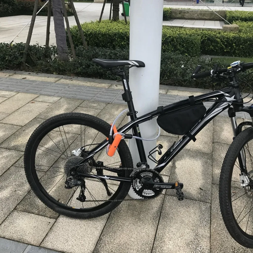 Лидер продаж велосипед U блокировки для защиты от краж MTB дорожный велосипед Блокировка велосипедные аксессуары Heavy Duty Сталь безопасности велосипед кабель U-набор замков