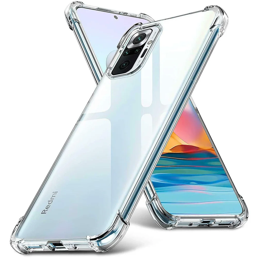 Soft Transparent Silicone Case On For Xiaomi Redmi Note 10 9 8 7 6 Pro 8A 9S Lite CC9 mi 9t Cover | Мобильные телефоны и