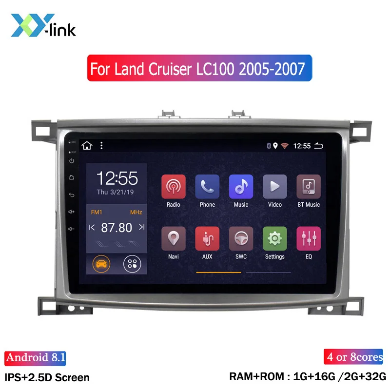 Android 10 zoll Auto Radio für Toyota Land cruiser 100 GX LC 100 Stereo GPS Navigation multimedia player zubehör keine 2 din pc Android 10 zoll Auto Radio für Toyota Land cruiser 100 GX LC 100 Stereo GPS Navigation multimedia player zubehör keine 2 din pc