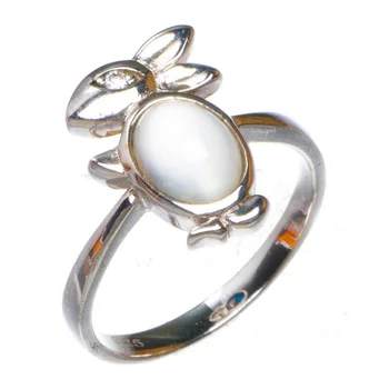 

Natural Cat Eye Rabbit Handmade 925 Sterling Silver Ring 7 D1138