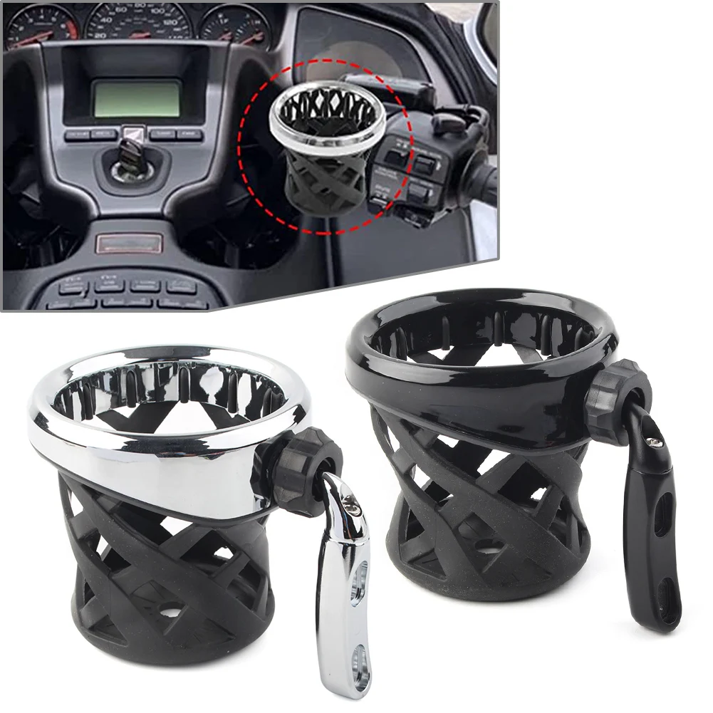 MotorcycleHandlebarCupHolderDrinkMountedForHarleyDynaSoftail