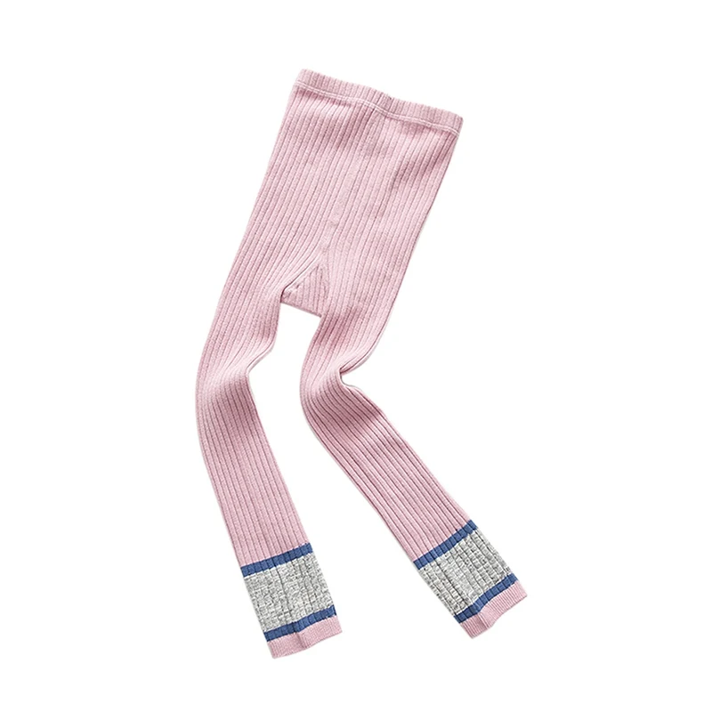 Pink M Колготки для девочек; колготки для маленьких девочек с рисунком кота; хлопковые трикотажные милые детские колготки; детские колготки - Цвет: Pink M