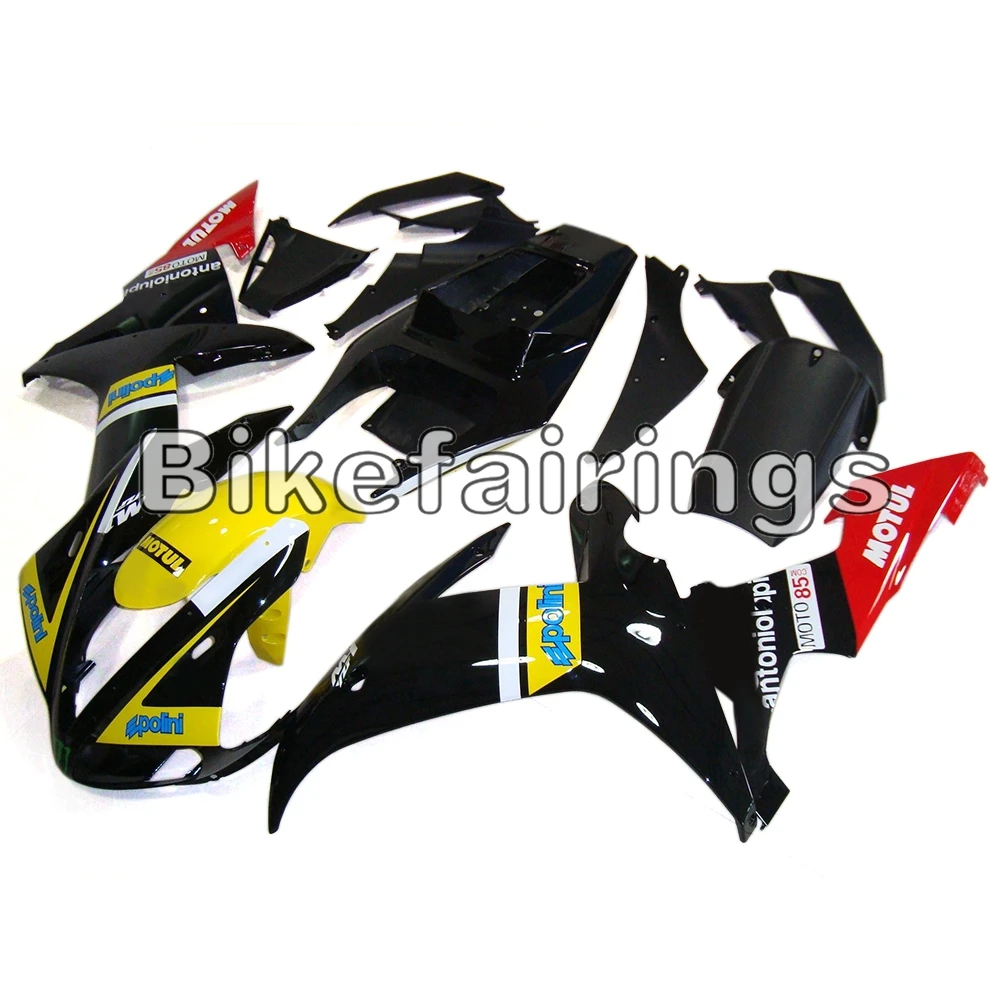 Обтекатель для Yamaha 2002 2003 YZF1000 R1 02 03 R1 ABS пластик литья Cowlings велосипед кузов комплект-желтый черный и красный панель