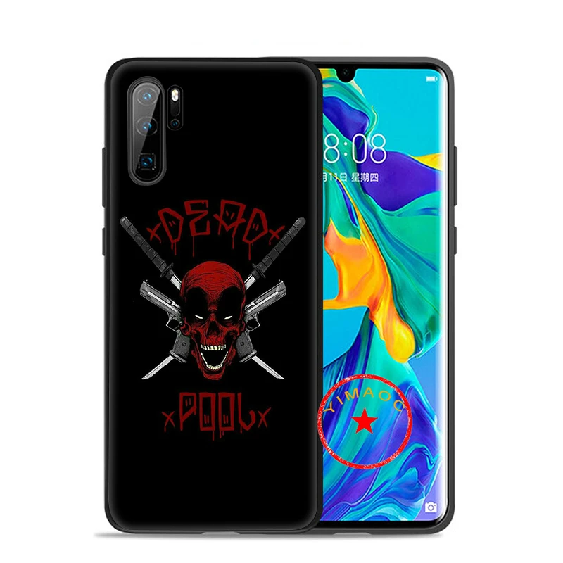 Дедпул от Marvel Dead pool Мягкий силиконовый чехол для huawei P30 P20 P10 Lite Pro P Smart Plus P30 Pro P Smart Z - Цвет: 4
