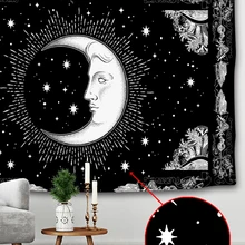 Tapestry Bedspread Wall-Hanging Divination Tarot-Card Astrology Mandalas Beach-Matwitchcraft