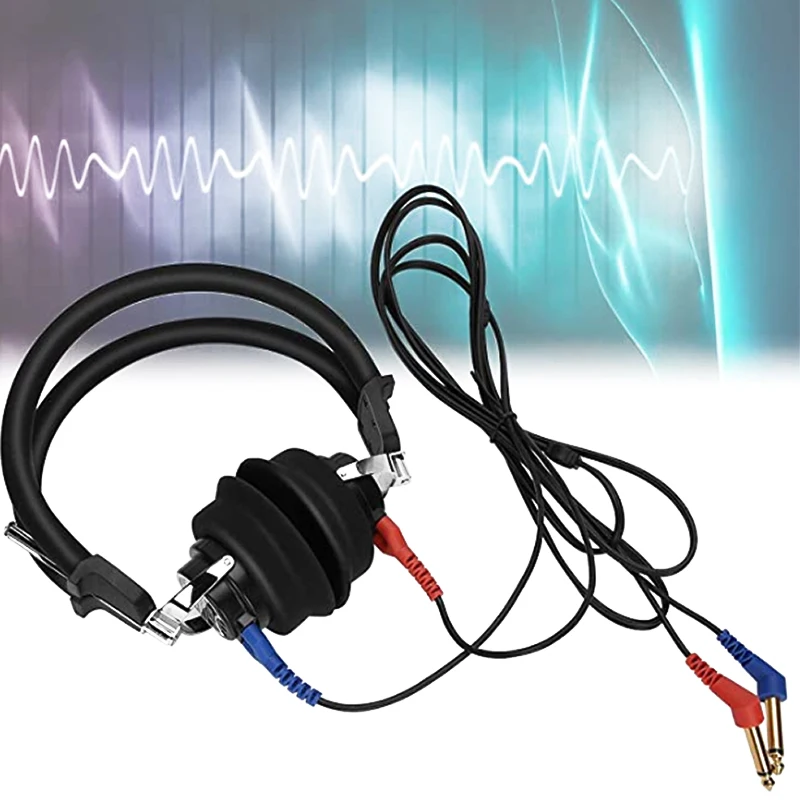 Brand New TDH39 DD45 Audiometer Audiometric Earphone Air  Conduction Transducers Headsets Hearing Tester 6