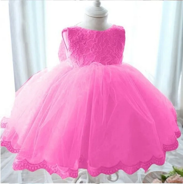 Цветок Винтаж платья для девочек детская одежда для вечеринок и церемоний свадебное платье принцессы для маленьких девочек для дня рождения с бантом, для крещения - Цвет: 10