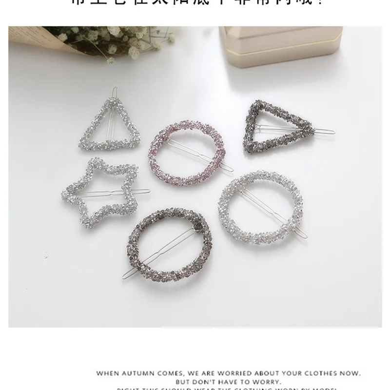 Barrettes Womens Barrettes Geometry Barrettes Simple Barrettes Fashion Barrettes Girls Barrettes Lovely Barrettes Metal Barrett