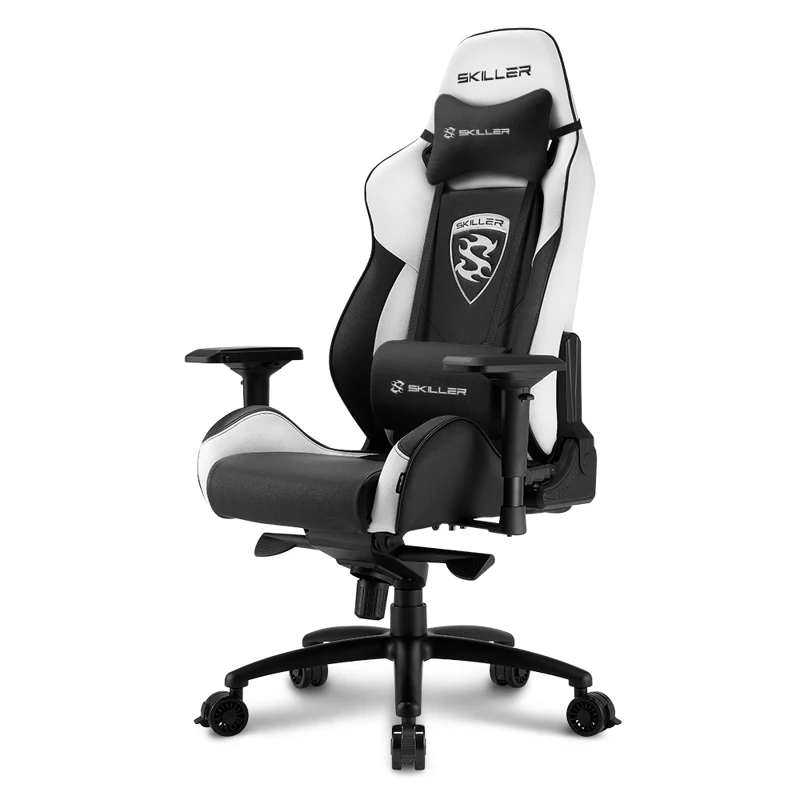Игровое кресло Sharkoon Skiller SGS3 компьютерное, до 120 кг, кожа PU/PVC