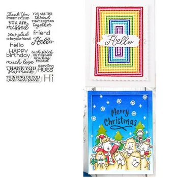 

Christmas deer Clear Silicone Stamp / seal for DIY Scrapbooking / Album Decorative Clear Stamp Sheets A452