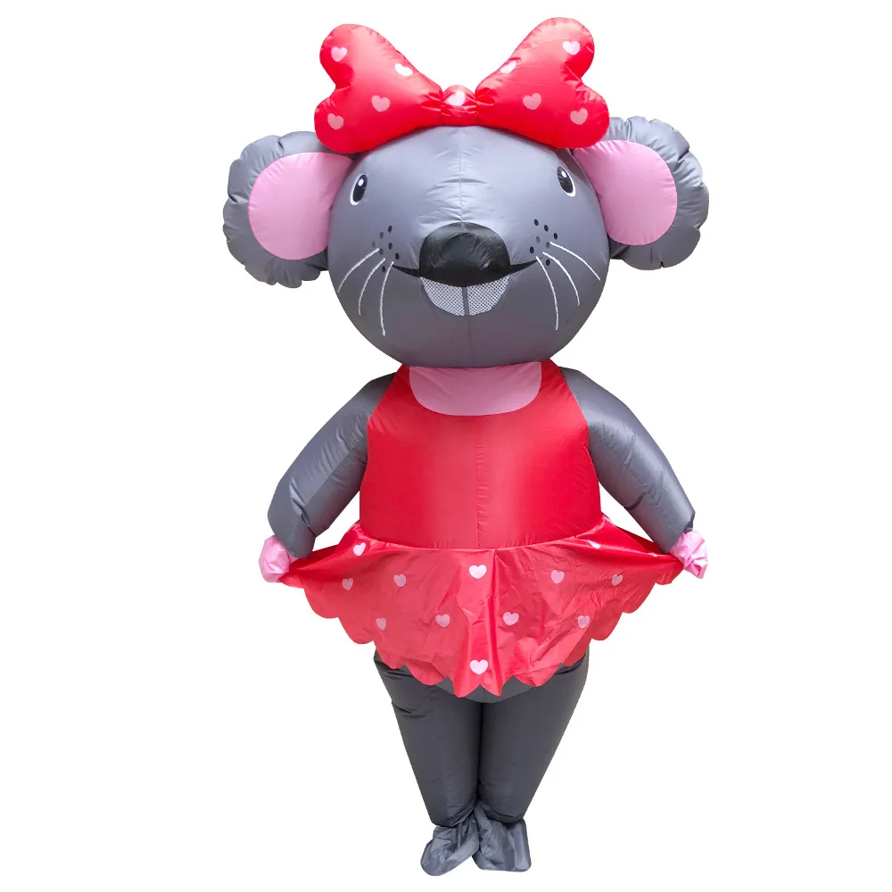 Disfraz De Ratón Para Mujer – Falda Estilo Años 50 En Rojo Y Blanco, Ideal Para Carnaval, Halloween Y Cosplay