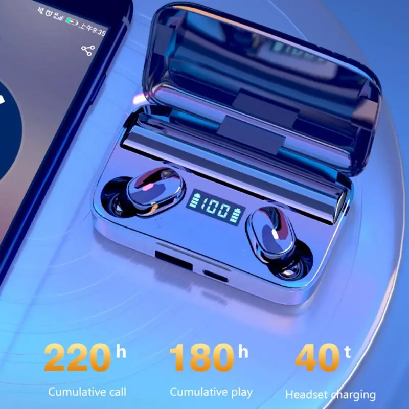 TWS 5 0 Touch Bluetooth Earphone Wireless Headsets Touch Control In ear Earbuds For All Smart Phones Accessories