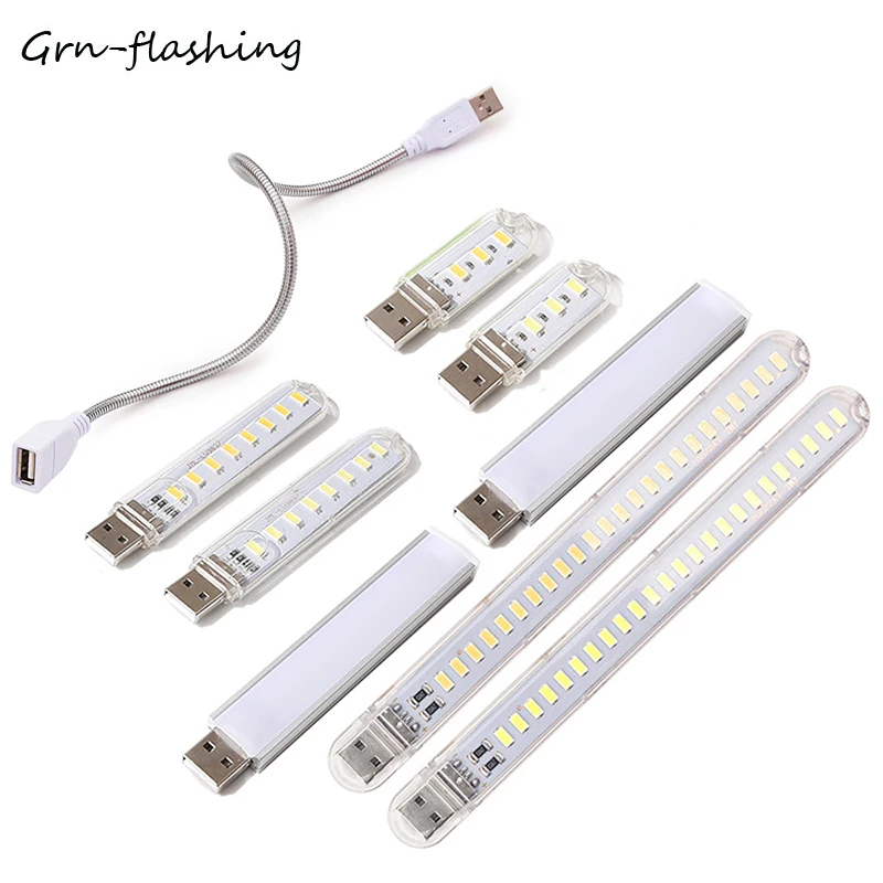 

Portable LED Night Light Small USB Powered Night Lamp White/Warm White Color Wireless Lighting For Computer Laptop Notebook PC