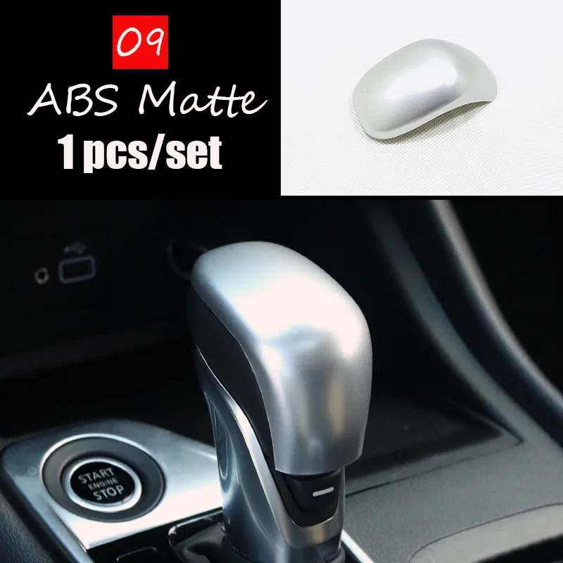Для Nissan Sentra ABS Матовый/углеродное волокно автомобильный рычаг переключения передач Ручка накладка наклейка Аксессуары для стайлинга автомобилей 1 шт