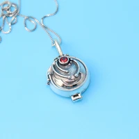 925 Sterling Sliver The Vampire Diaries Elena Pendant Necklace Retro Jewelry Fashion Moive - Image 2