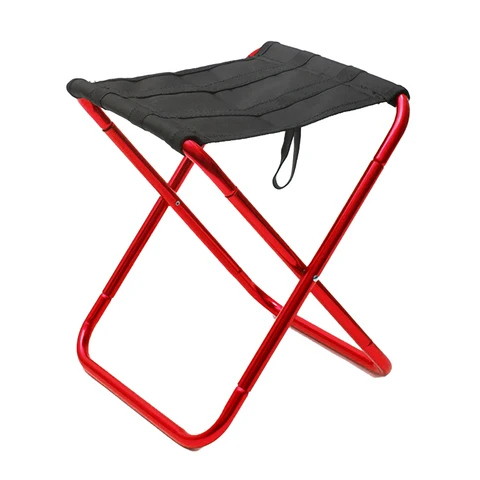 Fishing Chair Lightweight Picnic Camping Chair Foldable Aluminium Cloth Outdoor Portable Easy to Carry Outdoor Furniture