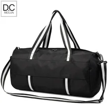 DC. Meilun, водонепроницаемая, вместительная, мужская, Спортивная, дорожная сумка, модная, женская, Спортивная, задняя Сумка, вместительная, мужская сумка через плечо с сумкой для обуви