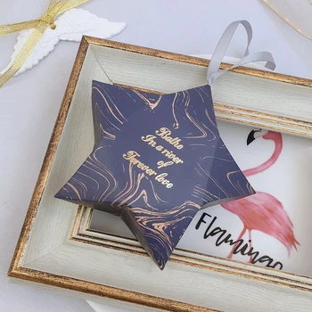 

New Pentagram Paper Candy Box Favor Box Wedding Party Favour Gift Box for Party Birthday Supply Wedding Favors and Gifts