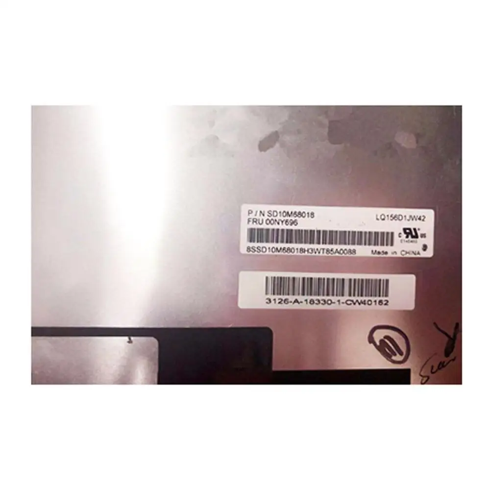 B156ZAN04.2 01YN137 01YN138 для T590 P53s P53 ThinkPad P1 Gen 2 X1 Экстрим 2nd 40pin LQ156D1JW42 00NY696 B156ZAN03.2