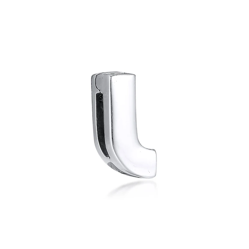 CKK Fit Pandora браслет рефлексионы Письмо J браслет-Бусы Бусины из стерлингового серебра 925 Подвески для изготовления ювелирных изделий berloques