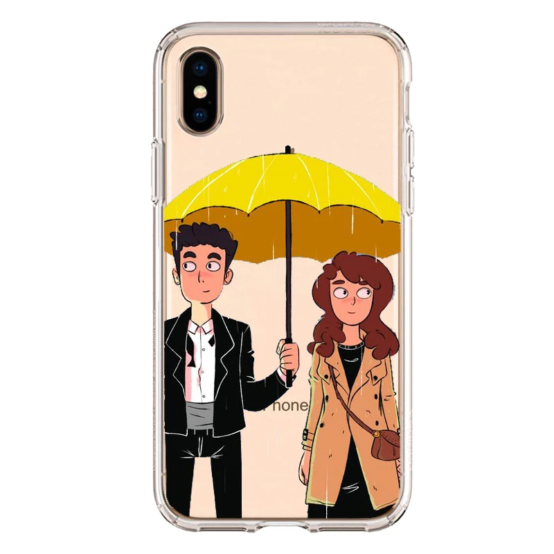 Американский горячий ТВ как я мет вашу маму чехол для iPhone X 10 6 6S 7 8 Plus XS MAX XR Прозрачный Мягкий ТПУ силиконовый чехол для телефона - Цвет: TPU