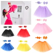 Стиль Европа и Америка детский бант заколки-ленты пачка группа набор Детская резинка для волос аксессуары для волос