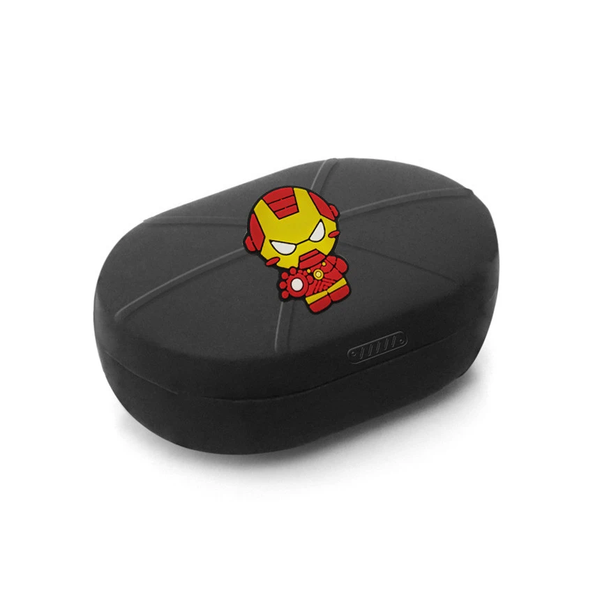 Type-21 Защитный силиконовый чехол для Xiaomi Airdots для Redmi Airdots версия Bluetooth наушники TWS чехол для зарядки Мягкий ТПУ оболочка Funda - Цвет: Type-21