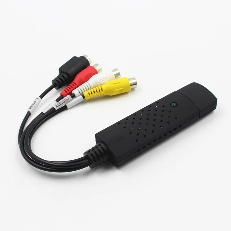 VHS в цифровой конвертер файлов Экспресс USB 2,0 к Видео Grabber Аудио AV ТВ карты DC128