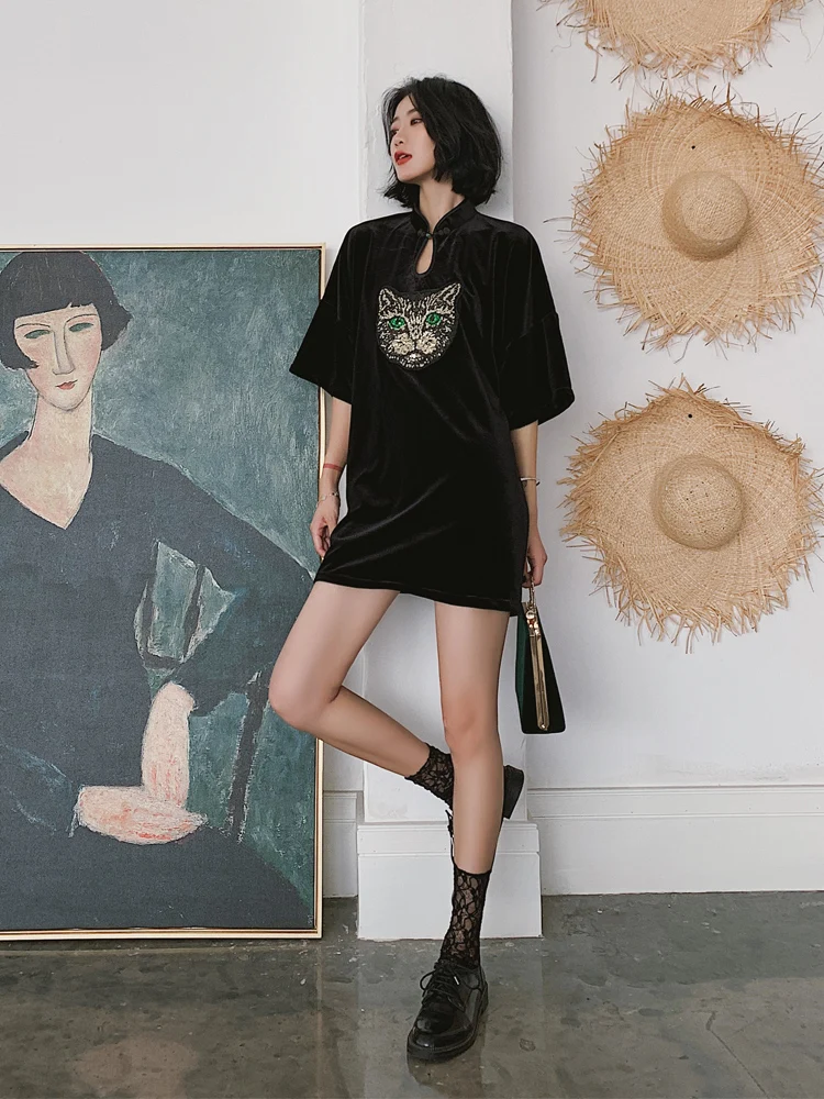 Женское элегантное Ретро китайское традиционное платье из шелка и хлопка cheongsam женское свадебное повседневное китайское платье qipao