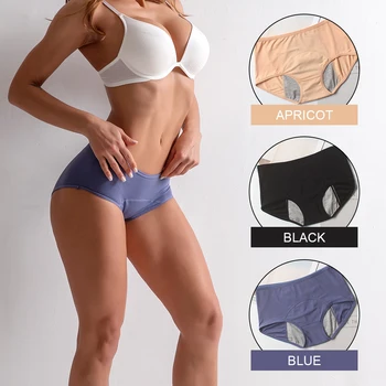 

Feminine Hygiene Menstrual Period Panties Leak Proof Menstrual Panties Female Underwear Physiological Pants
