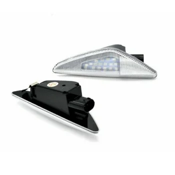 

For BMW E70 X5 E71 X6 F25 X3 Turn Signal Light Waterproof LED Side Marker 2pcs ABS Parts